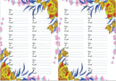 Arquivo Digital Miolo De Agenda Floral 2023 07