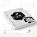 Kit Encadernação Economia Masculino - Arquivo Digital