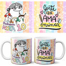 Estampas Florks Dia Dos Professores Sublimação Canecas