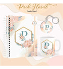 Arquivos P/ Agendas E Planner - Combo Floral Salmão