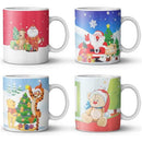 Estampas Sublimação Natal Papai Noel 1.000 Artes Canecas