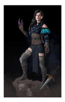 Yennefer, The Witcher - Arquivo Stl - Impressora 3d