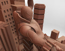 Marvel Scarlet Spiderman Ciudad Stl Obj Impresión 3d