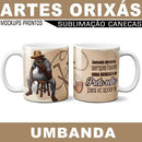 Artes Canecas Umbanda Orixás Editávies Sublimação Mockups