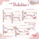 kit completo arquivo  pdf png encadernaçao sublimaçao - BORBOLETAS
