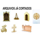 Pacote Vetore Religioso Anjos Corte Router Laser Cnc Dxf Cdr
