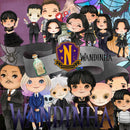 Arquivo Digital Wandinha Jenna Ortega Serie - Arquivo Png