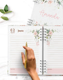 Arquivo Digital - Agenda Floral Rosa 2023 Com 1dpp E 2dpp