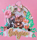 Topper Cake Bosque Encantado - Arquivo Digital