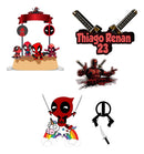 Arquivo Corte Topo De Bolo - Deadpool 03 Temas Combo