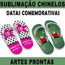 Estampas Chinelos Datas Comemorativas Sublimação