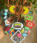 Arquivo De Corte Topo De Bolo Anos 80 - Studio