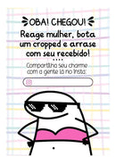 Cartão De Agradecimento Ao Cliente Flork Mimo Cliente- 100un