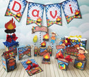 4 Kits + Arquivo De Corte Silhouette Festa Junina Menino