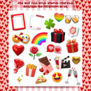 Kit Digital Dia Dos Namorados Arquivos Em Png Ilustracin