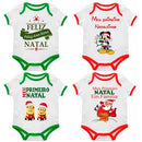 Estampas Sublimação Body Baby Natal 70 Artes Editáveis