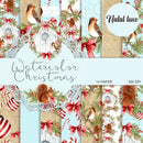 Kit Combo 90 Papéis Digitais Luxo Natal