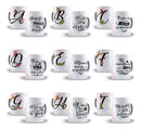 26 Artes Para Caneca Alfabeto Floral 2021 Editável Em Cdr