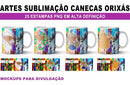 Estampas Para Sublimação Pack C/108- Canecas Umbanda Orixás
