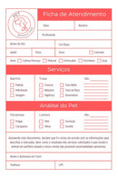Anamnese Pet Shop Banho E Tosa Arquivo A4 Digital Em Pdf