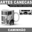 Artes Estampas Canecas Caminhão Truck Alta Definição