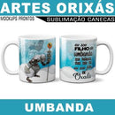 Artes Canecas Umbanda Orixás Editávies Sublimação Mockups