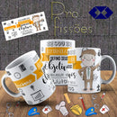 Kit 150 Estampas Artes Profissões Canecas Sublimação