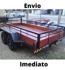 Projeto Carretinha Reboque Trucada 2 Eixos Envio Imediato