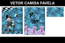 Pacote Sublimação 10 Vetores Camisas Cdr Favela Tio Patinhas