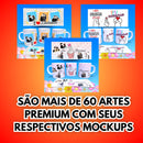 Megapack +d65 Artes Doramas - Sublimação D Canecas + Brindes