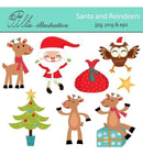 Natal Kit Digital Scrap Personalizado Digital Arquivo 37