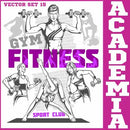 Pacote 700 Artes Camisetas Fitness Academia Musculação
