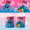 Estampas Canecas Com Café Sem Café Editáveis Mockups