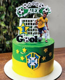 Arquivo Digital Silhouette Topo De Bolo Neymar