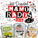 Estampas Caneca Flork Namorados Frases Engraçada Fofas Casal