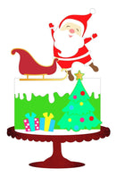 Arquivo De Corte Topo De Bolo Natal 61 Studio