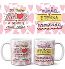 Estampas Frases Coloridas Canecas Namorados Mockups Pandoca