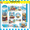 Etiqueta Escolar Thor - Arquivo Digital