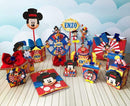 Pack Arquivos de Corte Circo Menino 11 Kits - Studio e PDF
