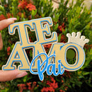 Arquivo De Corte Topo Dia Dos Pais Te Amo Pai  - Studio