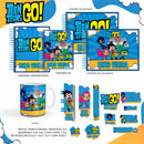 kit completo arquivo  pdf png encadernaçao sublimaçao - 27 - TEEN TITANS