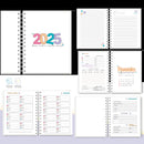 Arquivo Digital Agenda Colorida Datada 2025 1 Dia Por Página