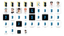 Bts Bustos Pack Archivos Stl Obj Impresión 3d