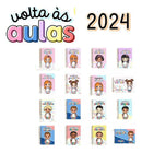 Arquivo Digital Combo Volta Às Aulas 2024 Menina Menino