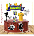 Topper Topo Para Bolo Personalizado Festa Copa Do Mundo