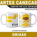 Artes Prontas Canecas Orixás Png Alta Definição Sublimação