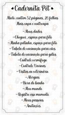 Arquivo Digital Corte Pdf Caderneta Pet (completa)