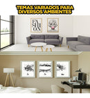 Combo De Artes 176 Kits De Quadros E Placas Decorativas
