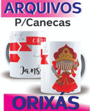 Pacote Arquivos Digitais P/ Sublimação Orixás