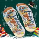 Estampas Sublimação Chinelos Sandálias Dia Dos Professores